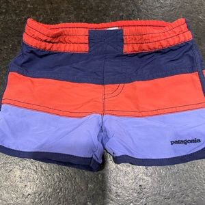 Patagonia toddler swim shorts